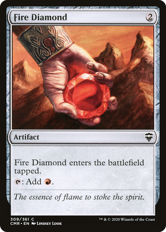 Fire Diamond (CMR-309) - Commander Legends Foil