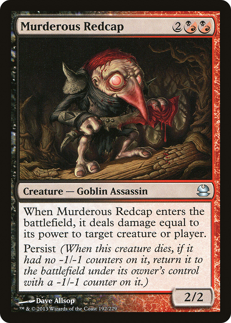 Murderous Redcap (MMA-192) - Modern Masters