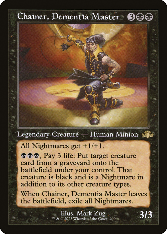 Chainer, Dementia Master (Retro Frame) (DMR-299) - Dominaria Remastered