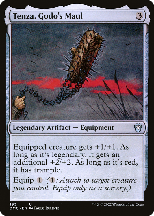 Tenza, Godo's Maul (DMC-193) - Dominaria United Commander