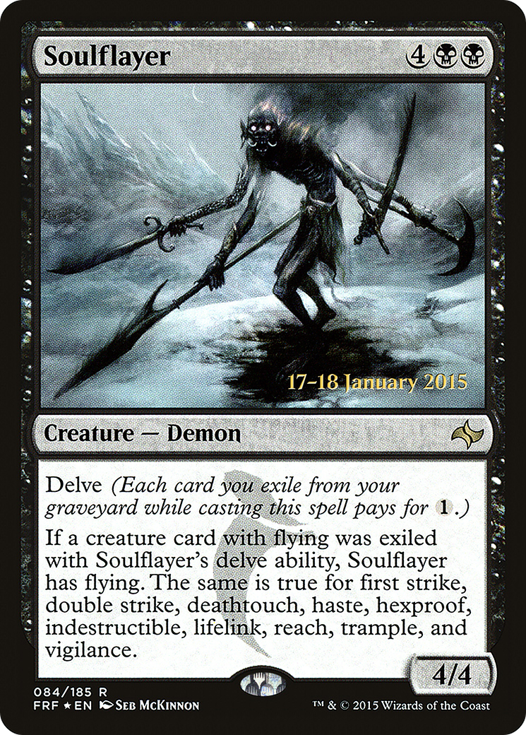 Soulflayer (PRE-84S) - Fate Reforged Promos (Prerelease) Foil
