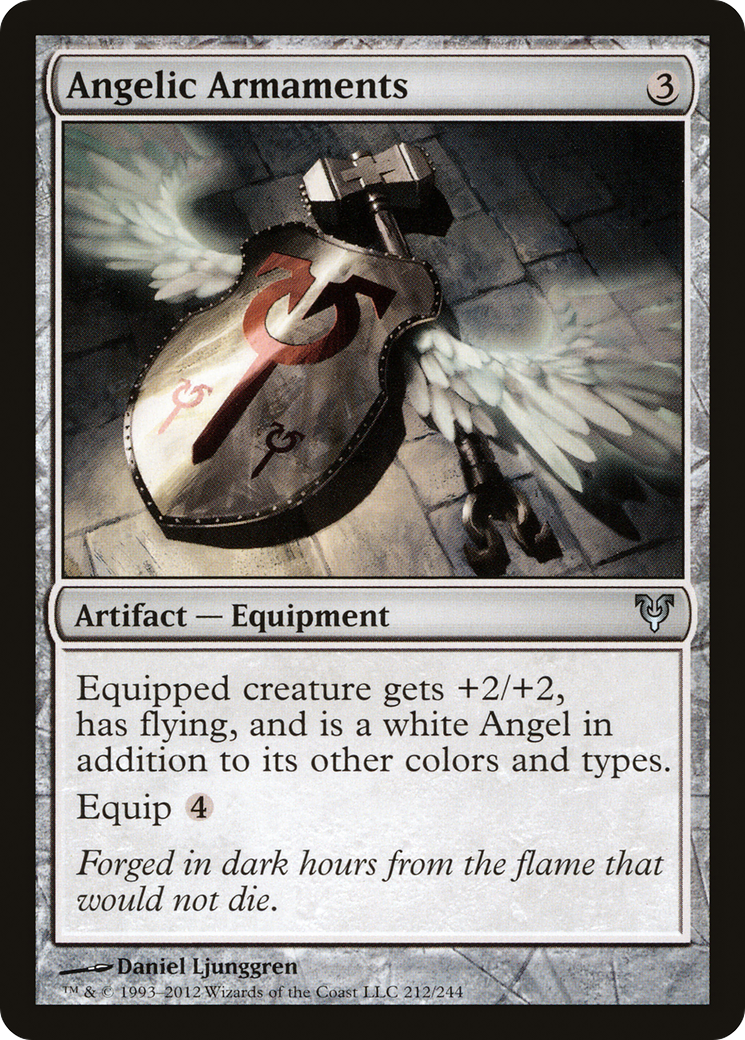 Angelic Armaments (AVR-212) - Avacyn Restored Foil