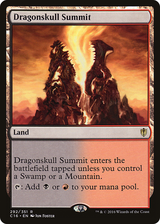 Dragonskull Summit (C16-292) - Commander 2016