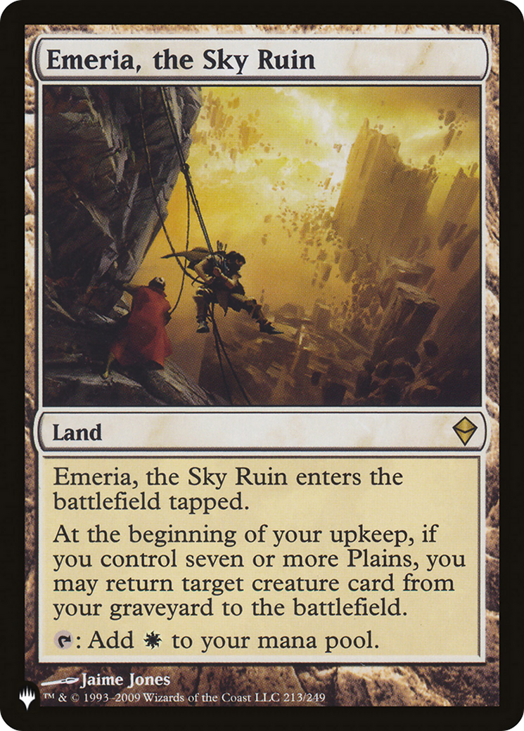 Emeria, the Sky Ruin (PLST-ZEN-213) - The List