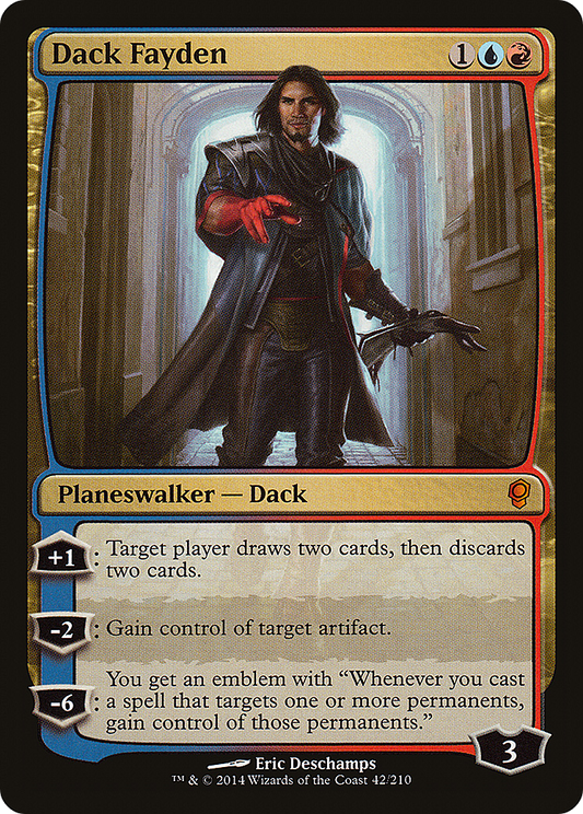 Dack Fayden (CNS-042) - Conspiracy Foil