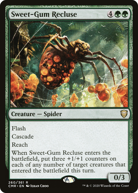 Sweet-Gum Recluse (CMR-260) - Commander Legends