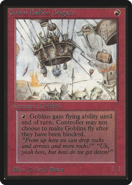 Goblin Balloon Brigade (LEB-154) - Limited Edition Beta