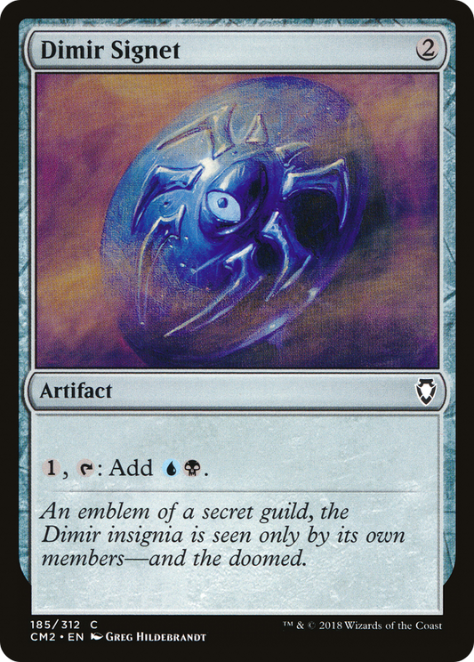 Dimir Signet (CM2-185) - Commander Anthology Volume II