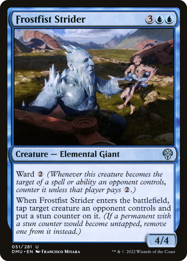 Frostfist Strider (DMU-051) - Dominaria United