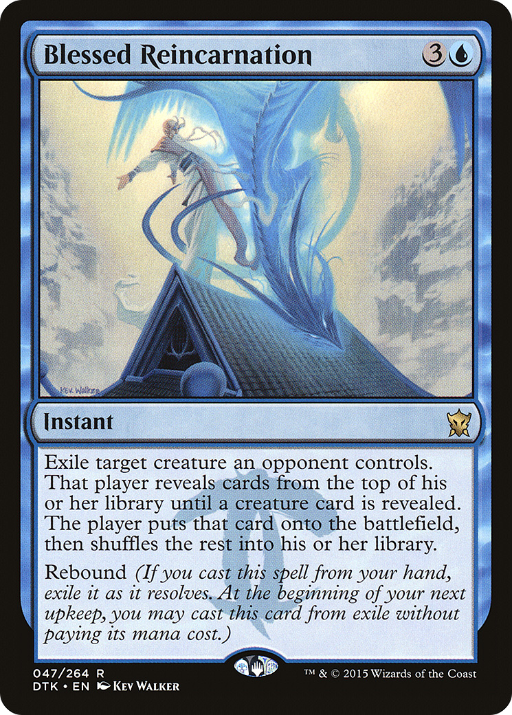 Blessed Reincarnation (DTK-047) - Dragons of Tarkir Foil