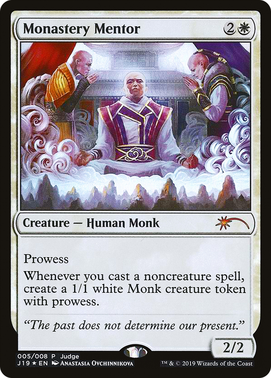 Monastery Mentor (J19-005) - Judge Gift Cards 2019 Foil