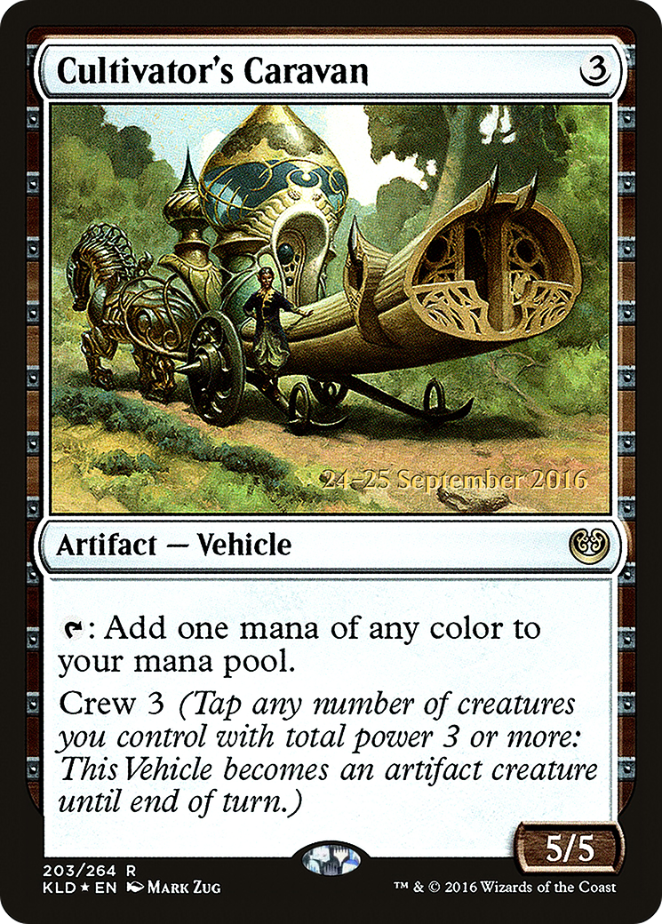 Cultivator's Caravan (PRE-203S) - Kaladesh Promos (Prerelease) Foil