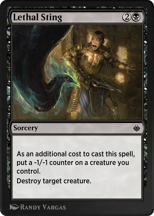 Lethal Sting (AKR-110) - Amonkhet Remastered