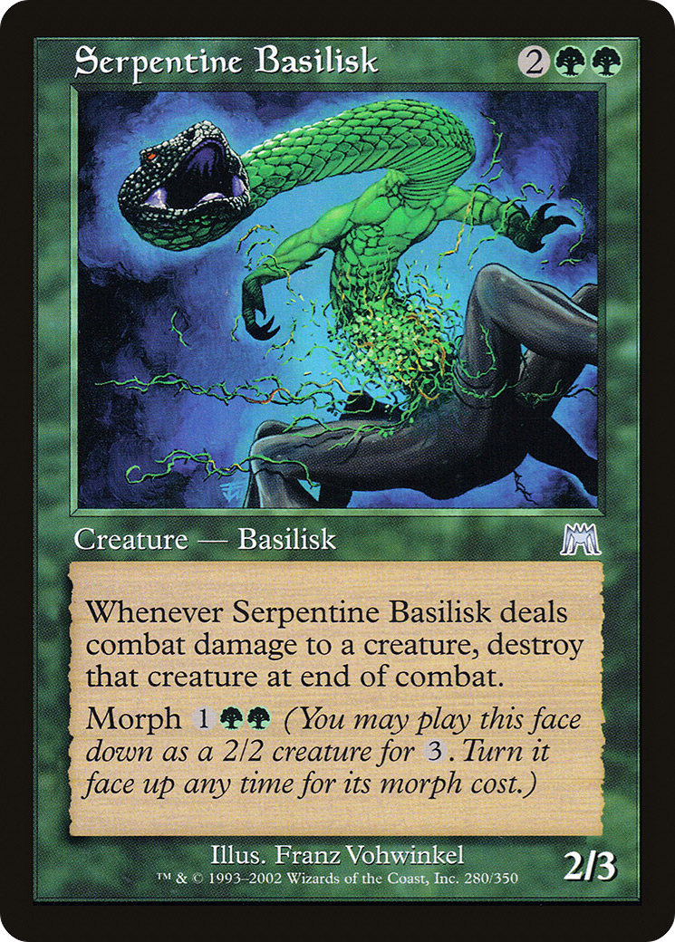 Serpentine Basilisk (ONS-280) - Onslaught