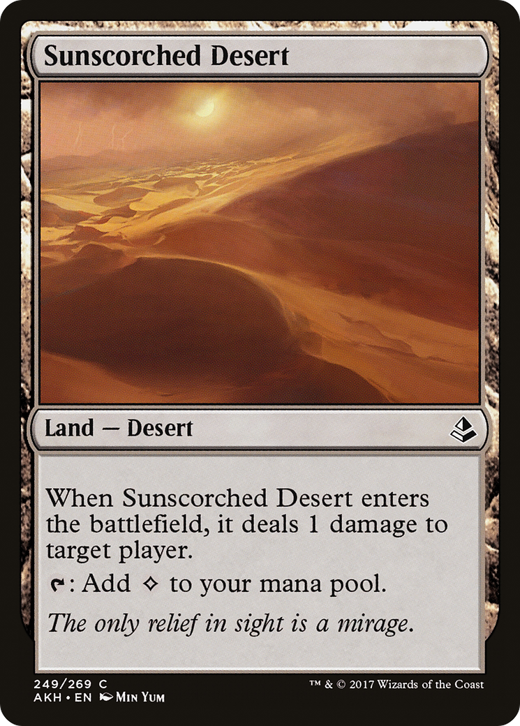 Sunscorched Desert (AKH-249) - Amonkhet