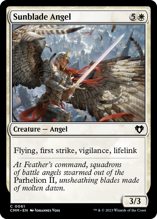 Sunblade Angel (CMM-061) - Commander Masters