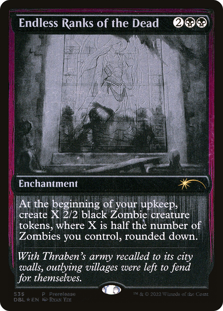 Endless Ranks of the Dead (DBL-535) - Innistrad: Double Feature Foil