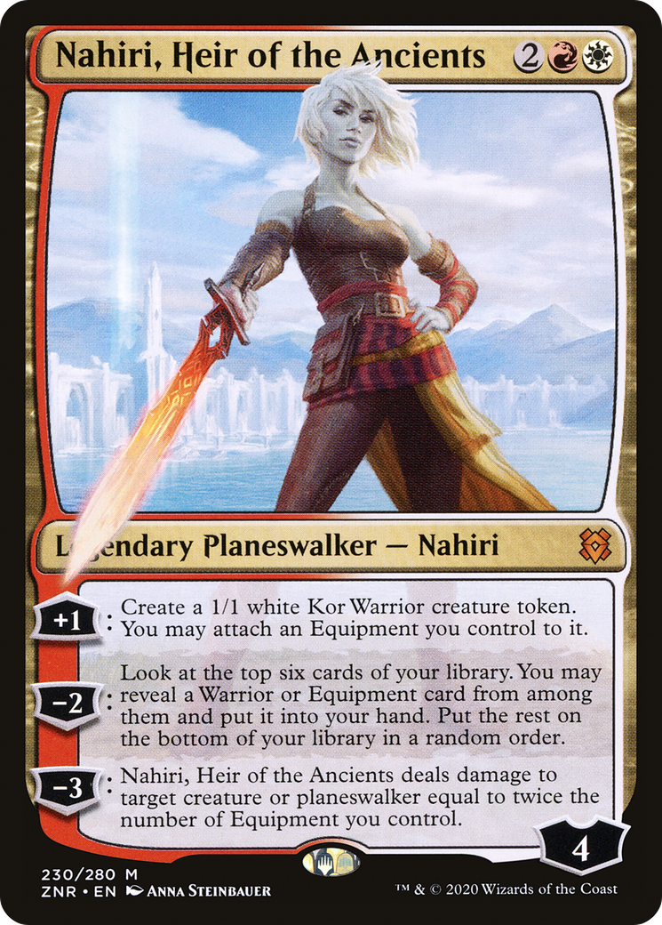 Nahiri, Heir of the Ancients (ZNR-230) - Zendikar Rising