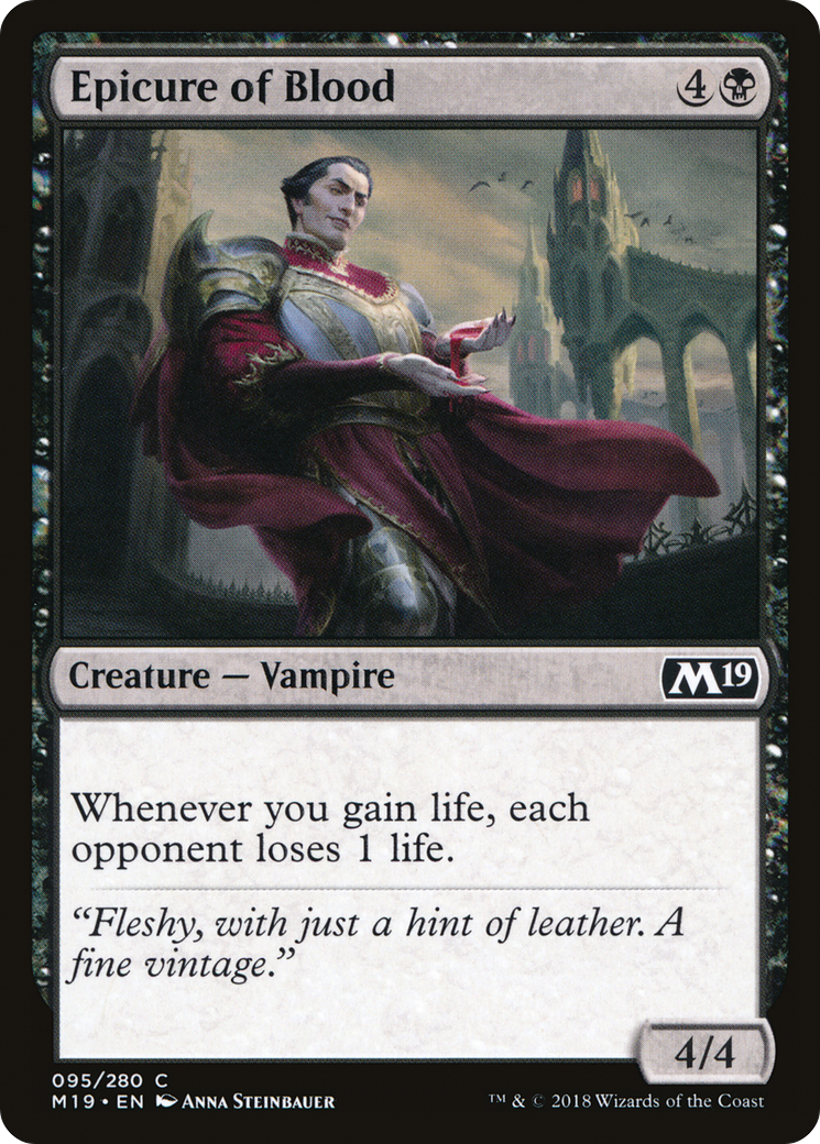 Epicure of Blood (M19-095) - Core Set 2019