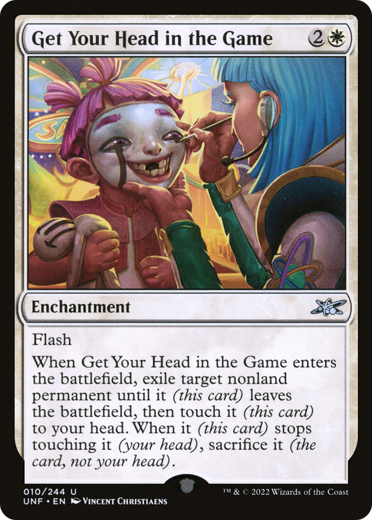 Get Your Head in the Game (UNF-010) - Unfinity Foil