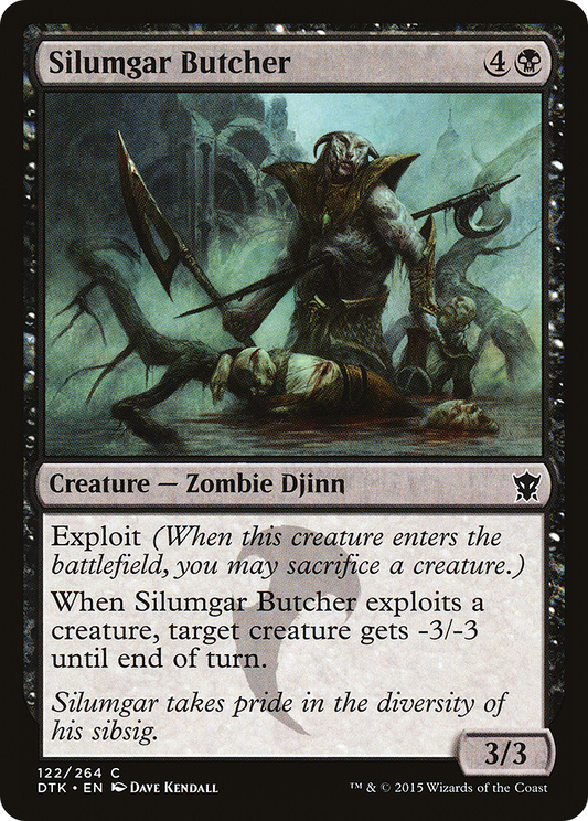 Silumgar Butcher (DTK-122) - Dragons of Tarkir Foil