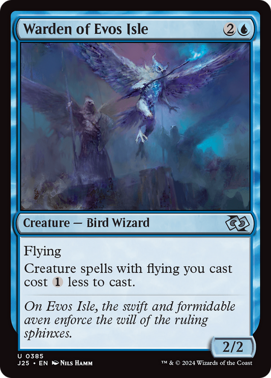 Warden of Evos Isle (J25-385) - Foundations Jumpstart Foil