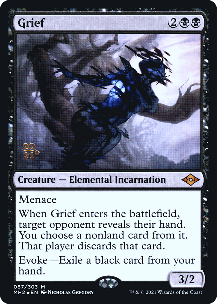 Grief (PRE-087) - Modern Horizons 2 Promos (Prerelease) Foil