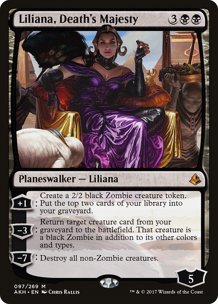 Liliana, Death's Majesty (AKH-097) - Amonkhet