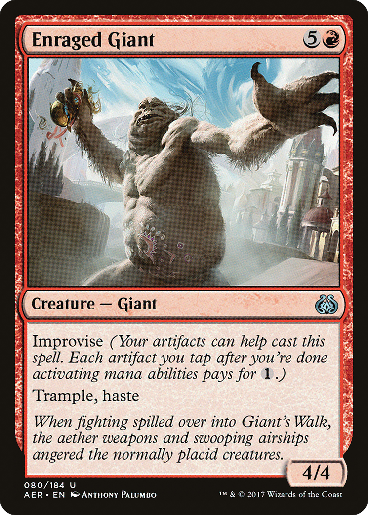 Enraged Giant (AER-080) - Aether Revolt