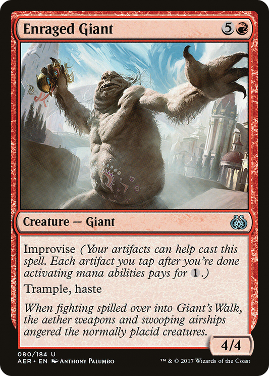 Enraged Giant (AER-080) - Aether Revolt