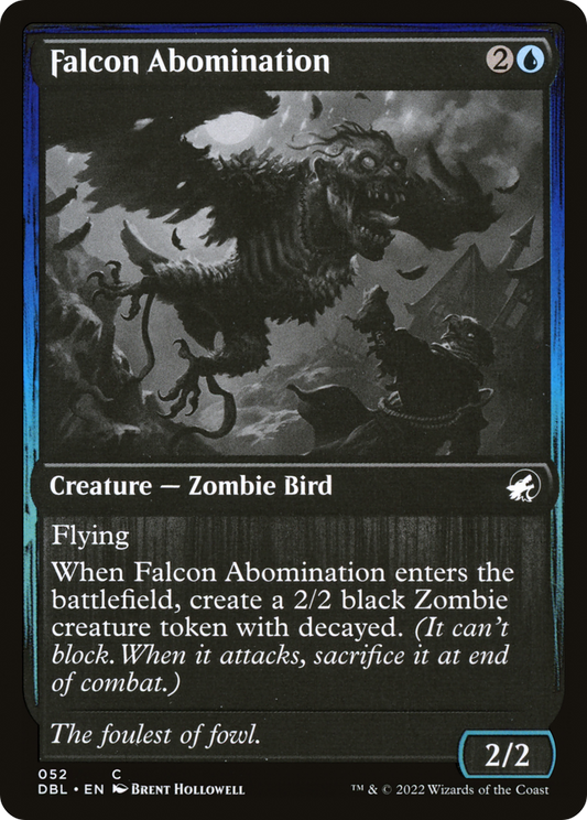 Falcon Abomination (DBL-052) - Innistrad: Double Feature