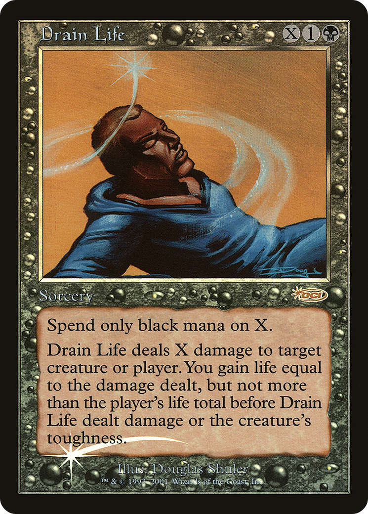 Drain Life (F02-007) - Friday Night Magic 2002 Foil