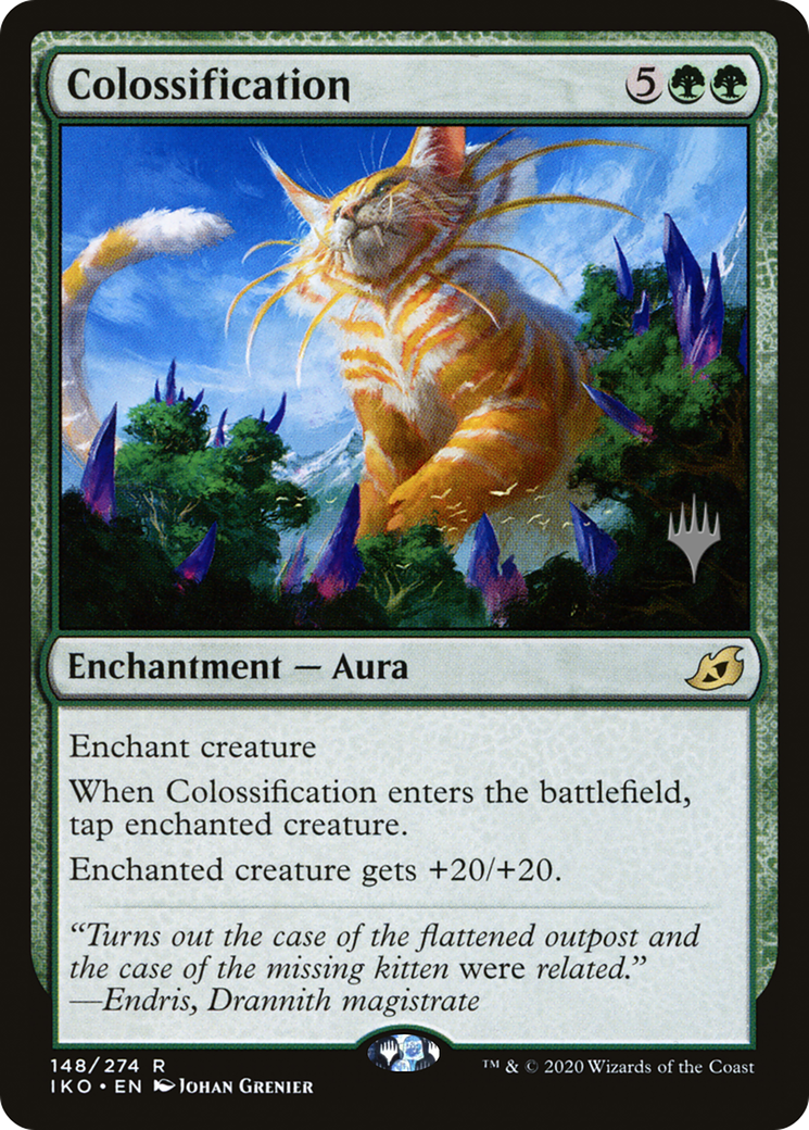 Colossification (PPIKO-148P) - Ikoria: Lair of Behemoths Promos Foil (Promo Pack)