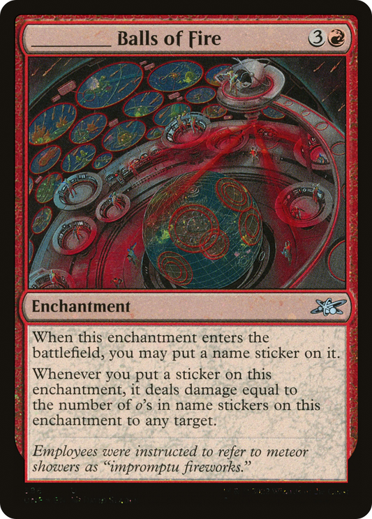 _____ Balls of Fire (UNF-386) - Unfinity Foil