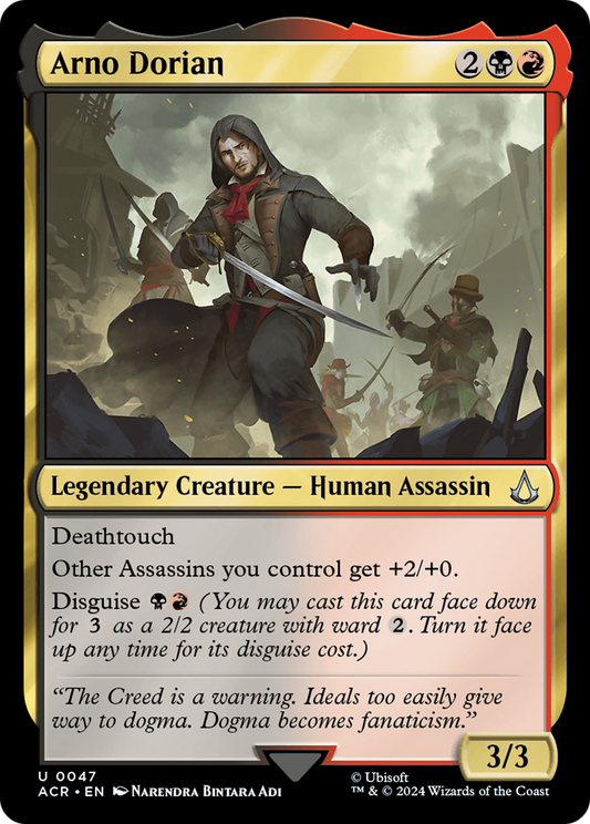 Arno Dorian (ACR-047) - Assassin's Creed Foil