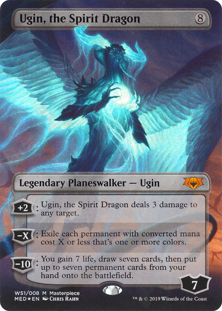 Ugin, the Spirit Dragon (MED-WS1) - Mythic Edition (Borderless) Foil