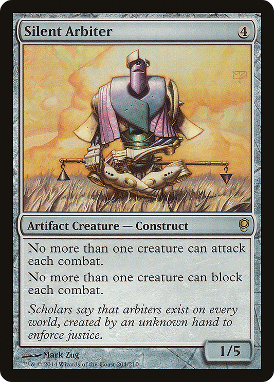 Silent Arbiter (CNS-204) - Conspiracy Foil