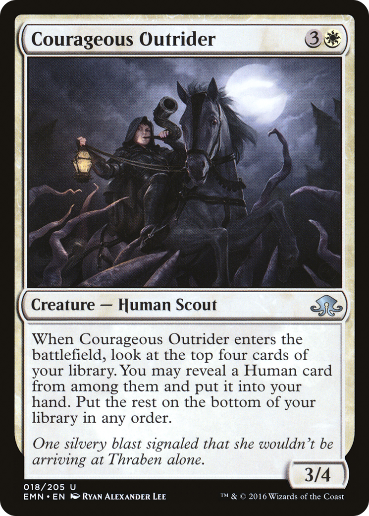 Courageous Outrider (EMN-018) - Eldritch Moon