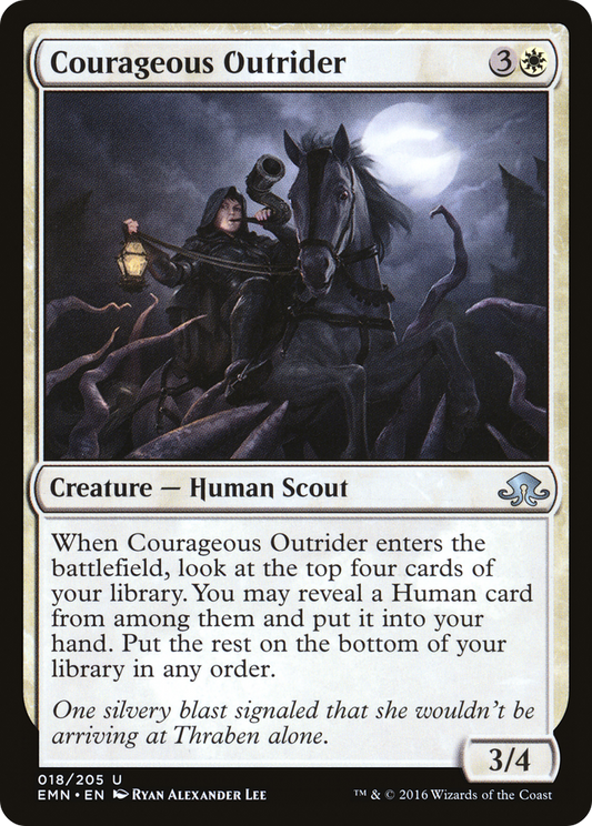 Courageous Outrider (EMN-018) - Eldritch Moon