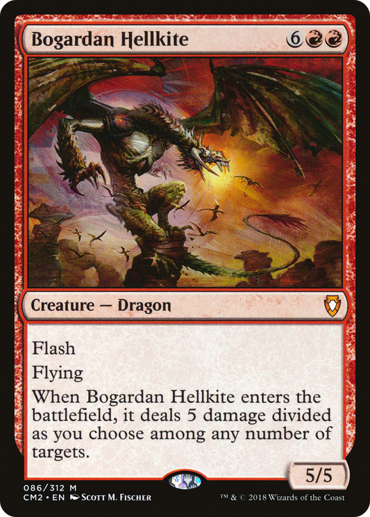 Bogardan Hellkite (CM2-086) - Commander Anthology Volume II