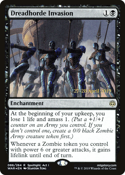 Dreadhorde Invasion (PWAR-86S) - War of the Spark Promos Foil