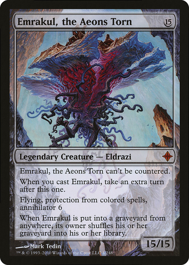 Emrakul, the Aeons Torn (P10-04★) - Magic Player Rewards 2010