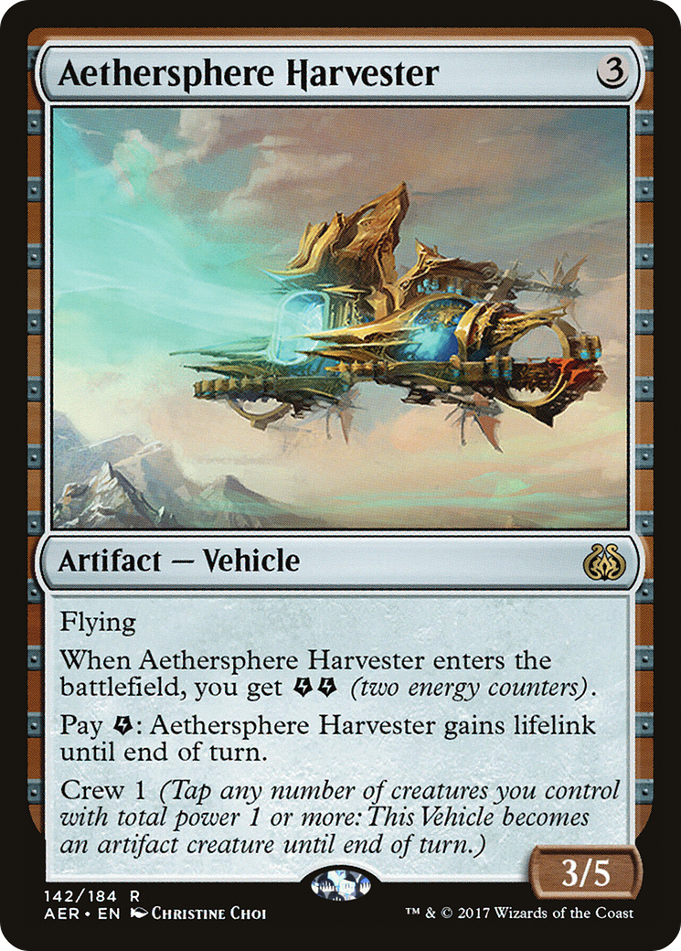 Aethersphere Harvester (AER-142) - Aether Revolt Foil