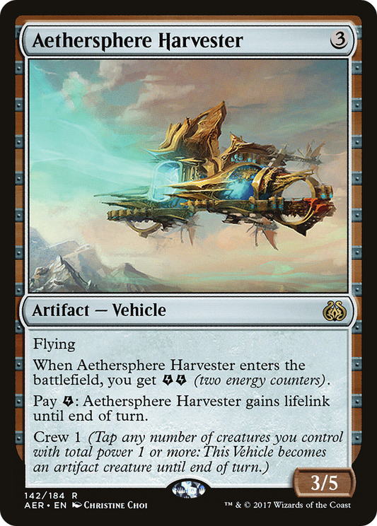 Aethersphere Harvester (AER-142) - Aether Revolt Foil