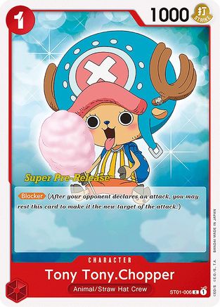 Tony Tony.Chopper (ST01-006) - Super Pre-Release Starter Deck 1: Straw Hat Crew