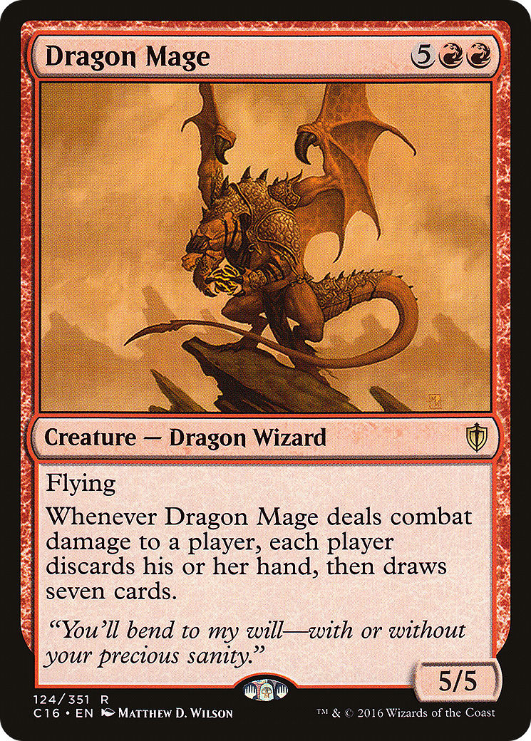 Dragon Mage (C16-124) - Commander 2016