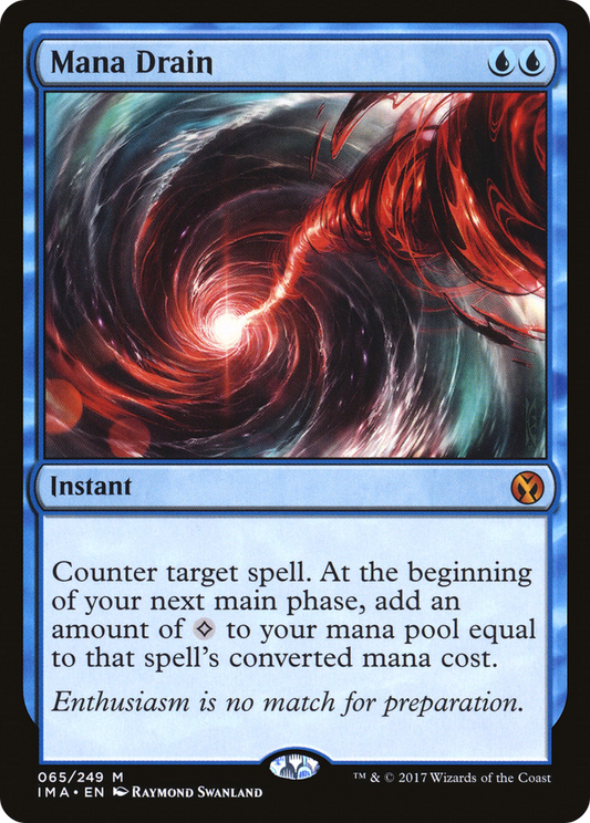 Mana Drain (IMA-065) - Iconic Masters