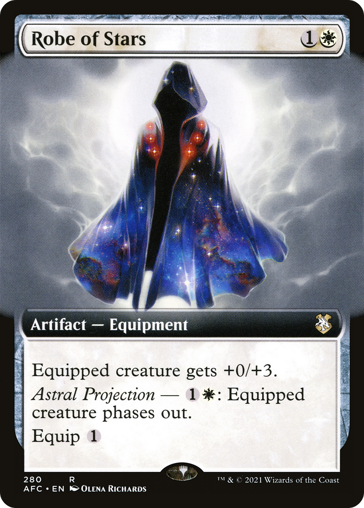 Robe of Stars (AFC-280) - Forgotten Realms Commander: (Extended Art)