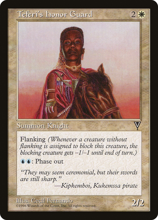 Teferi's Honor Guard (VIS-022) - Visions