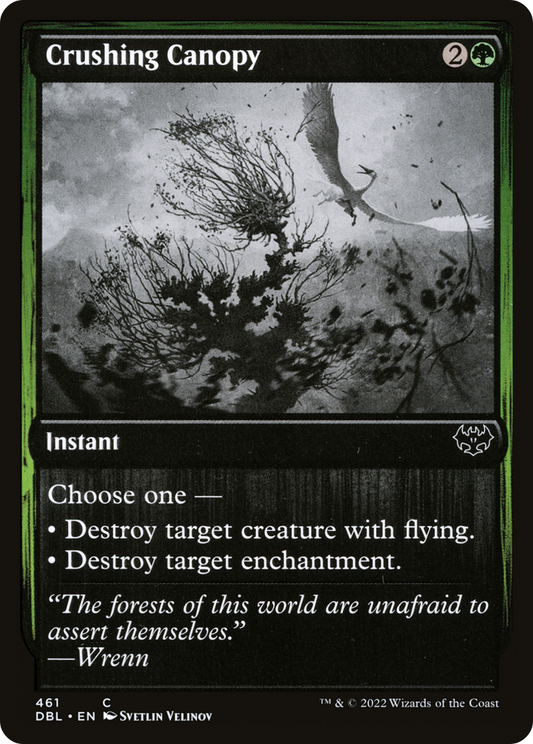 Crushing Canopy (DBL-461) - Innistrad: Double Feature Foil